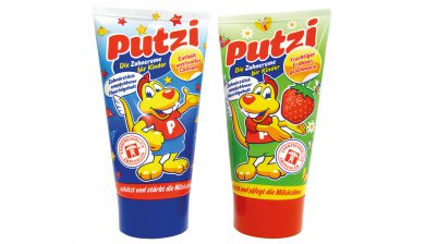 Vorbildlich: Putzi Kinderzahncreme